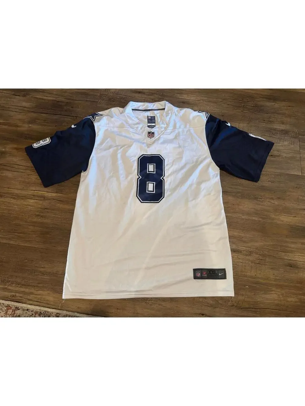 Troy Aikman Dallas Cowboys Nike White/Navy Jersey Sz XXL EUC